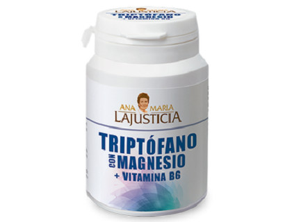 Triptófano con Magnesio + Vit B6 Lajusticia 