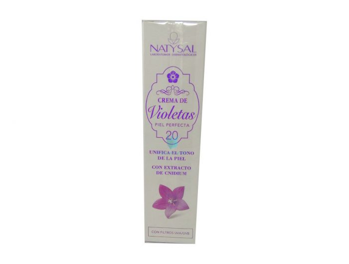 crema despigmentante violetas natysal