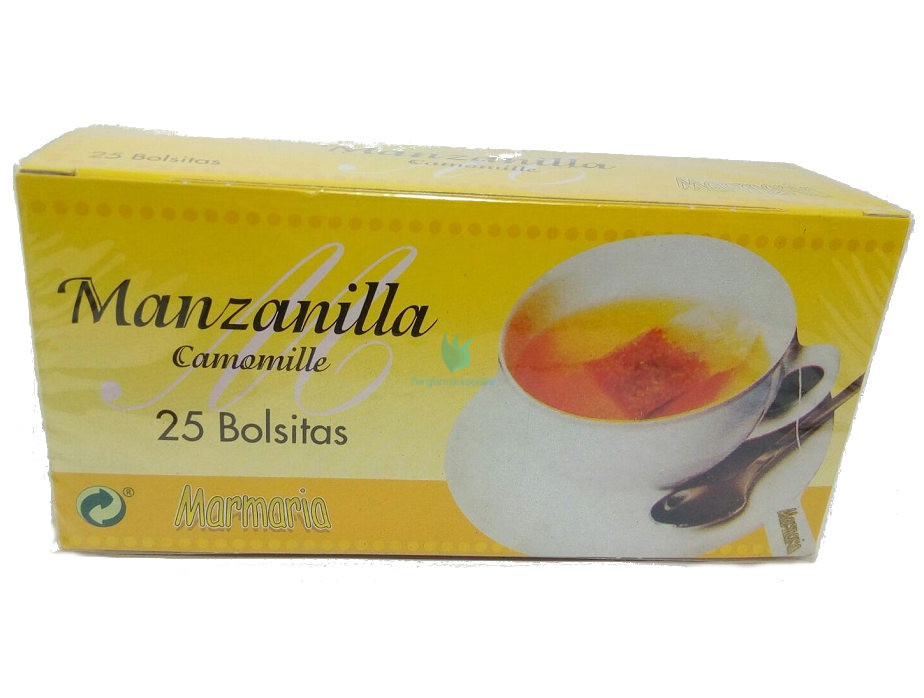 Infusión Manzanilla caja 20 bolsas Qualitea