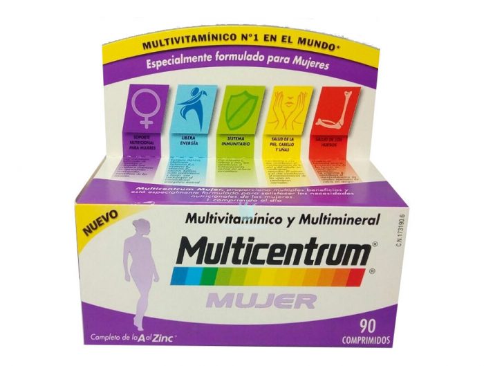 vitaminas multicentrum mujer