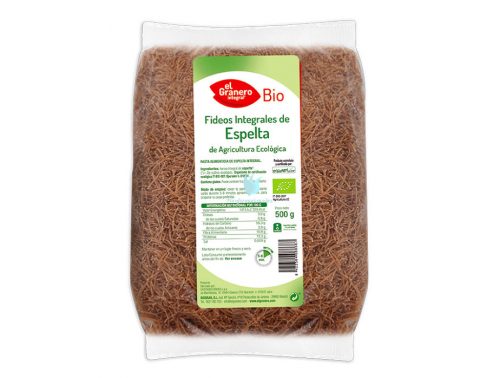 fideos de espelta integrales bio