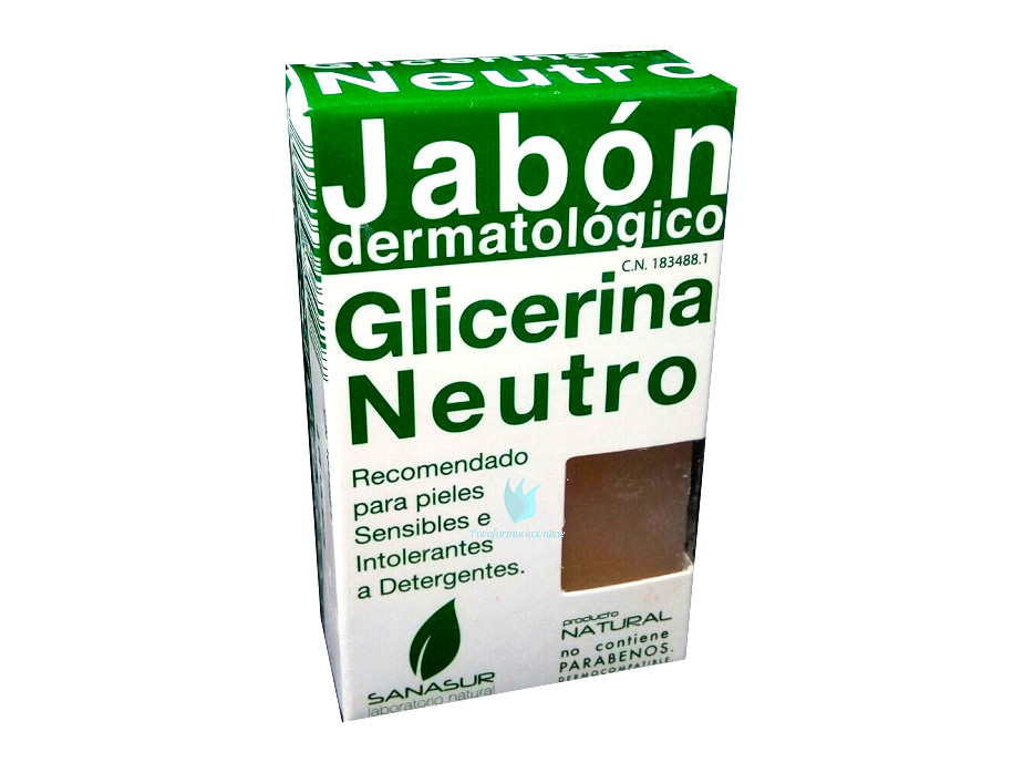 Jabón Neutro Glicerina dermatológico Sanasur – ParaFarmaciasOnline