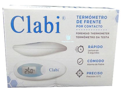 Termómetro de Frente por contacto Clabi
