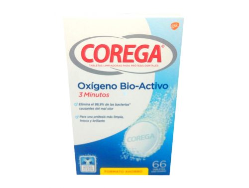 Corega Oxígeno Bio-activo 66 tabletas