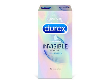 Durex Invisible preservativos Exta Sensitivo