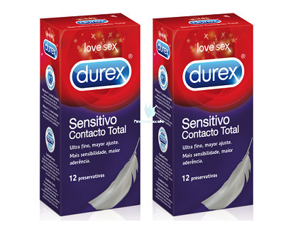 Pack Durex Sensitivo Contacto Total
