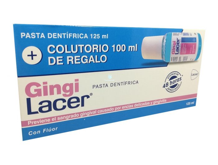 Pack Lacer GingiLacer Pasta de dientes + Colutorio de regalo