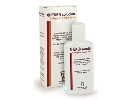 Xheken Solución con Colágeno y Aloe efecto tensor 100 ml