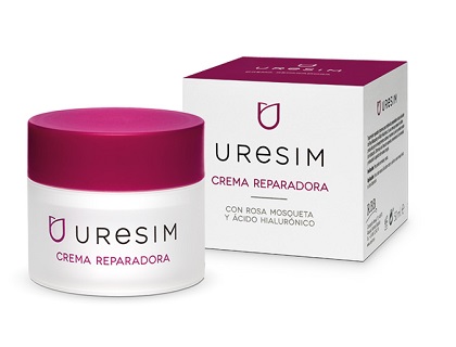 Crema Reparadora Uresim con rosa mosqueta y ácido hialurónico 50 ml