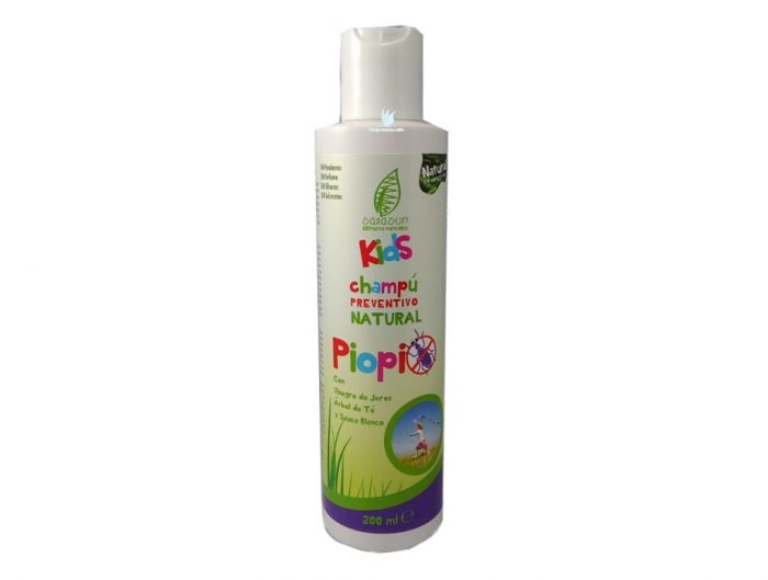 Champú para piojos preventivo natural Piopi Sanasur