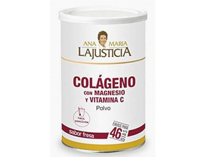 Colágeno con magnesio y vitamina C en polvo Ana María Lajusticia fresa