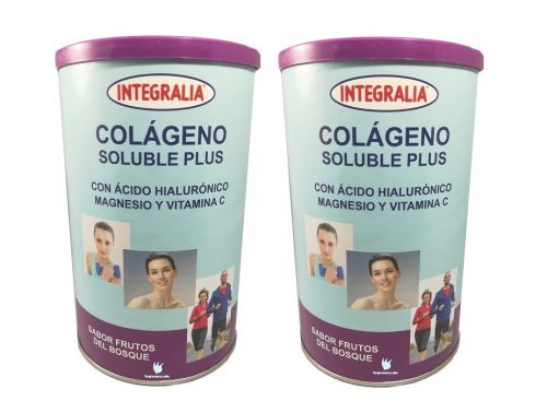 Pack de Colágeno Plus soluble Integralia sabor frutas del bosque