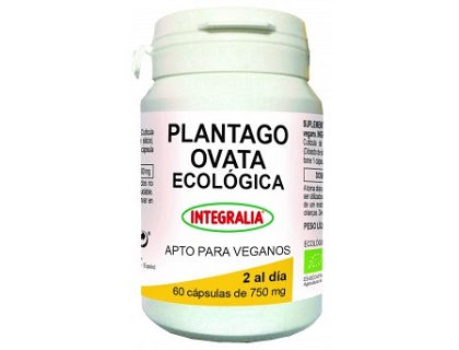 Plantago ovata ecológica Integralia 60 cápsulas