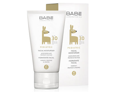 Crema facial hidratante pediátrica con protección solar Spf 30 Babe 50 ml